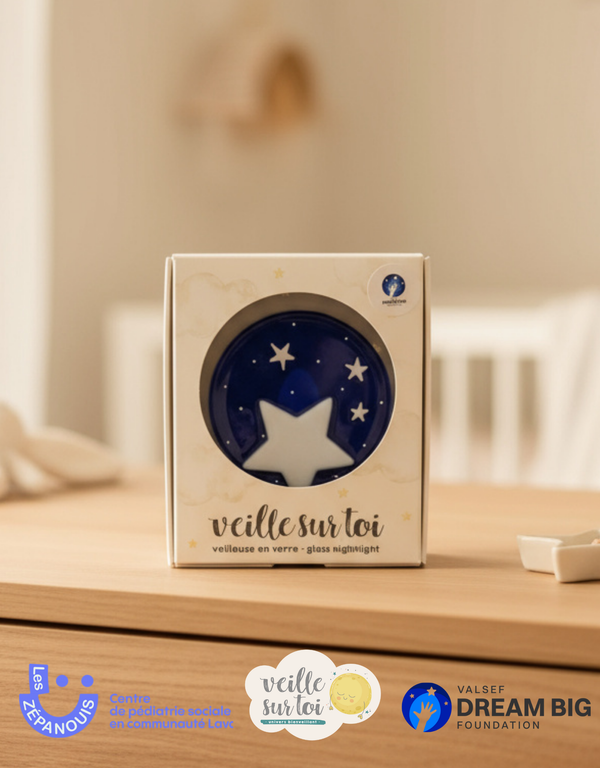 Veilleuse en collaboration avec la Fondation Dream Big & Les Zépanouis