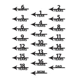 Abricotine ⚜ Marqueur de temps pour échelle - Abricotine vendu par Veille sur toi