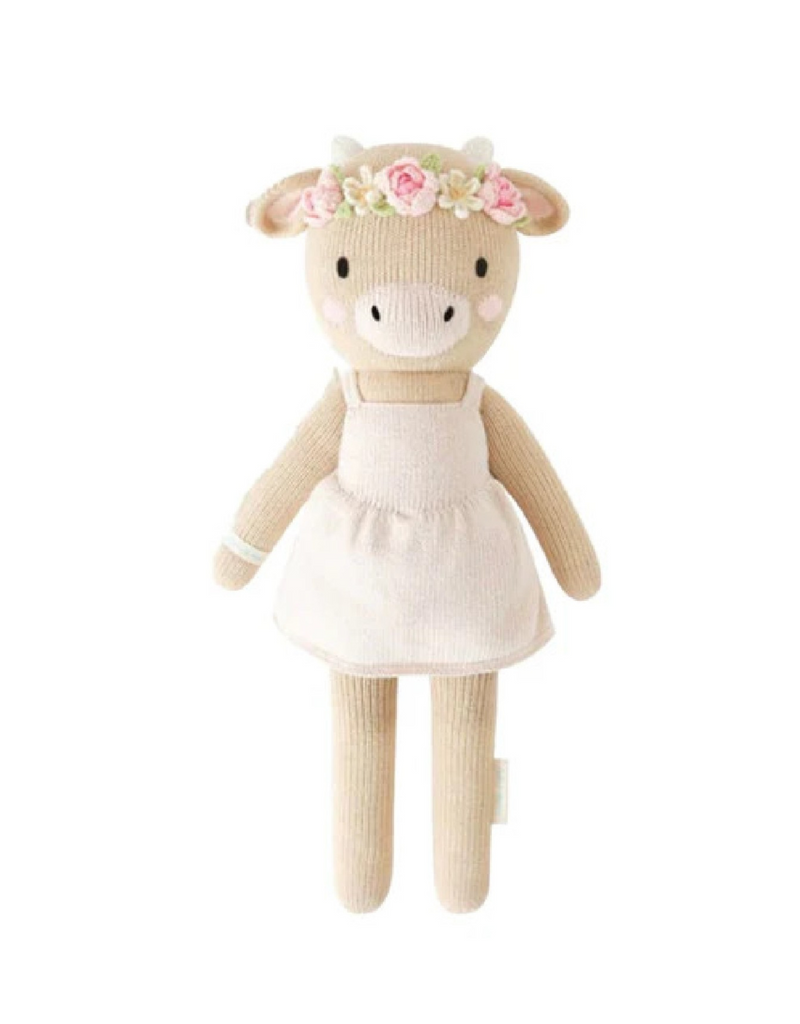 Peluche - Amélia la vache 13" - Cuddle + kind