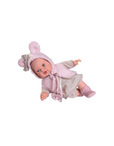 Antonio Juan ANT-11320 Poupée Kika 27 cm - Poupée qui pleure avec une veste à oreilles - Antonio Juan vendu par Veille sur toi