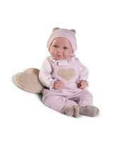 Antonio Juan ANT-33370 Poupée Nouveau-né Luca 42 cm - Bébé poids réaliste avec coussin en coeur - Antonio Juan vendu par Veille sur toi