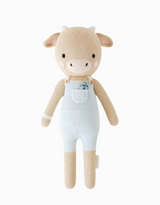 Peluche - Asher la vache 13" - Cuddle + kind