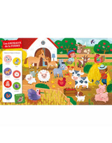 Auzou 9782733856529 Livre Cherche et Trouve des Tout-petits - Chez les Animaux - Auzou vendu par Veille sur toi