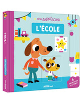 Auzou 9782733881842 Livre mon Anim'agier - L'école - Auzou vendu par Veille sur toi