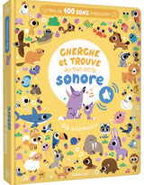 Auzou 9791039527750 Livre cherche et trouve des tout-petits sonore - Les animaux - Auzou vendu par Veille sur toi