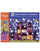 Auzou 9791039530361 Ma pochette de jeux - 20 jeux de monstres et sorcières - Auzou vendu par Veille sur toi