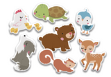 Auzou 9791039530385 Mon petit coffret aimanté - Les bébés animaux - Auzou vendu par Veille sur toi