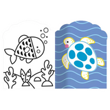 Auzou 9791039563604 Cahier Je colorie sans dépasser - Les animaux de la mer - Auzou vendu par Veille sur toi