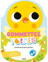 Auzou 9791039568593 Cahier d'autocollants - L'aventure de petit poussin - Auzou vendu par Veille sur toi