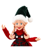 Bajoue ⚜ Lutin B Lutin coquin - Fille avec salopette - Bajoue vendu par Veille sur toi