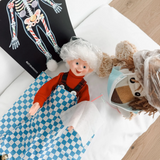 Bajoue ⚜ Lutin C Lutin coquin - Garçon avec chandail carreauté - Bajoue vendu par Veille sur toi