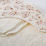 Baluchon ⚜ 5315-t-1861 Sortie de bain pour bébé - Petits bouquets - Bambino par Baluchon vendu par Veille sur toi