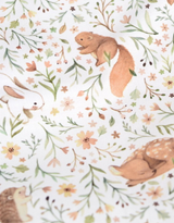 Baluchon ⚜ 53301802 Matelas à langer pour bébé - Animaux de la forêt fleurie - Bambino par Baluchon vendu par Veille sur toi