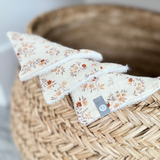 Baluchon ⚜ 5364-t-1861 Trio de lingettes pour bébé - Petits bouquets - Bambino par Baluchon vendu par Veille sur toi