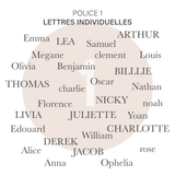 bassinette. NOM EN BOIS PERSONNALISÉ - Lettres individuelles vendu par Veille sur toi