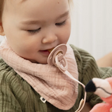 Bibs 9404244 Bavoir en mousseline de coton - Blush - Bibs vendu par Veille sur toi