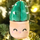 Blushiez BLUSHIEZ-BRE-CuddlyCactus Breloque de sac - Peluche plante Cuddly Cactus - Blushiez vendu par Veille sur toi