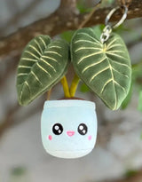 Blushiez BLUSHIEZ-BRE-PhilodendronGloriosum Breloque de sac - Philodendron Gloriosum - Blushiez vendu par Veille sur toi