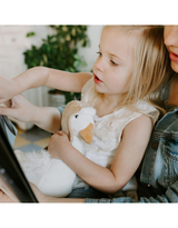 Bunnies by the bay 106004 Peluche oie - Avery l'aviateur - Bunnies by the bay vendu par Veille sur toi