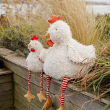 Bunnies by the bay 910367 Peluche - Clucky la poule - Grand - Bunnies by the bay vendu par Veille sur toi