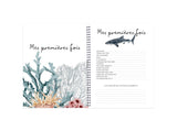 Baby Book - Watercolor Ocean - Rainbows & Lollipops