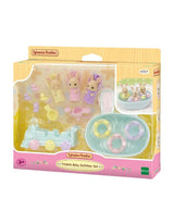 Calico Critters CC2076 Ensemble de bain des bébés triplets Crème - Calico Critters vendu par Veille sur toi