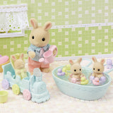 Calico Critters CC2076 Ensemble de bain des bébés triplets Crème - Calico Critters vendu par Veille sur toi