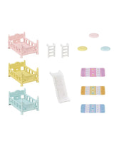 Calico Critters CC2164 Ensemble de 3 lits superposés pour triplets - Calico Critters vendu par Veille sur toi