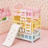 Calico Critters CC2164 Ensemble de 3 lits superposés pour triplets - Calico Critters vendu par Veille sur toi