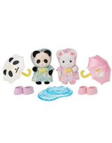 Calico Critters CC2171 Amis de la garderie - Duo jour pluvieux - Calico Critters vendu par Veille sur toi