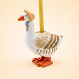 Camp Hollow MINHCT0001 Porte-bougie en porcelaine - Mère oie - Camp Hollow vendu par Veille sur toi