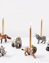 Camp Hollow SURCT0008 Porte-bougie en porcelaine - Cake Topper - Gorille - Camp Hollow vendu par Veille sur toi