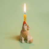 Camp Hollow SURCT0054 Porte-bougie en porcelaine - Chat Maine Coon - Camp Hollow vendu par Veille sur toi