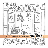 Clarkson Potter 9798217036523 Livre de coloriages - Fuzzy Hygge - Éditions Clarkson Potter vendu par Veille sur toi