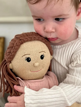 Clementine Collective CLEM-Clara Poupée en tricot - Clara - Clementine Collective vendu par Veille sur toi