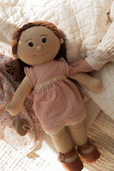 Clementine Collective CLEM-Clara Poupée en tricot - Clara - Clementine Collective vendu par Veille sur toi