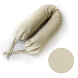 Coussins etc 628504214015 Coussin d'allaitement - Grand - Sable - Coussins etc vendu par Veille sur toi