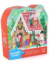 Crocodile Creek 40927 Casse-tête 24 pièces - Maison en pain d'épices 3+ - Crocodile Creek vendu par Veille sur toi