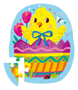 Crocodile Creek 41252 Mini casse-tête - 12 pièces - Oeuf de Pâques 2+ - Crocodile Creek vendu par Veille sur toi