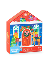 Crocodile Creek 41621 Casse-tête maison 50 pièces - L'atelier du Père Noël  5+ - Crocodile Creek vendu par Veille sur toi