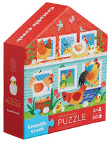 Crocodile Creek 41624 Casse-tête 50 pièces - Poulailler 4+ - Crocodile Creek vendu par Veille sur toi