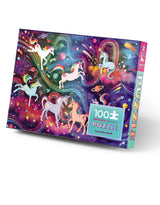 Crocodile Creek 79101 Casse-tête Holographique - 100 pièces - Licornes Galactiques 5+ - Crocodile Creek vendu par Veille sur toi