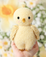 Cuddle + kind BabyChickBouclé Peluche - Bébé poussin bouclé 7" - Bouton d'or - Cuddle + kind vendu par Veille sur toi