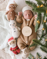 Cuddle + kind BBYGBDWT003 Peluche - Bébé pain d'épices 7" - Glaçage blanc - Cuddle + kind vendu par Veille sur toi