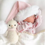 Cuddle + kind BBYSNOPK003 Peluche - Bébé bonhomme de neige 7" - Blush - Cuddle + kind vendu par Veille sur toi