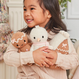 Cuddle + kind BBYSNOPK003 Peluche - Bébé bonhomme de neige 7" - Blush - Cuddle + kind vendu par Veille sur toi