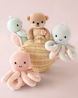 Cuddle + kind BBYTURAQ003 Peluche - Bébé tortue 7" - Vert algue - Cuddle + kind vendu par Veille sur toi