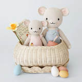 Cuddle + kind Peluche - Bailey la souris - Cuddle + kind vendu par Veille sur toi