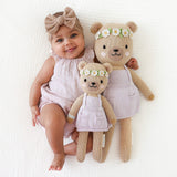 Cuddle + kind Peluche - Olivia l'ourson de miel - Cuddle + kind vendu par Veille sur toi