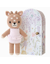 Cuddle + kind TINYFAWVIO4 Peluche avec jolie boîte - Tiny 6" - Violet le faon - Cuddle + kind vendu par Veille sur toi